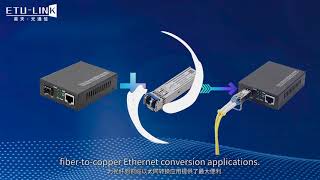 SFP Fiber Media Converter and Optical Module Networking Solution [upl. by Turk]