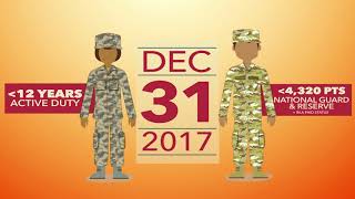 Blended Military Retirement System Begins Jan 1 [upl. by Inalak]