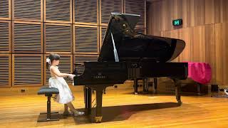 Arabesque L 66 No 1 in E Major Claude Debussy performed by Léanore Gillet age 9 [upl. by Chessa736]