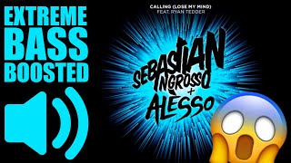 Sebastian Ingrosso amp Alesso ft Ryan Tedder  Calling Lose My Mind BASS BOOSTED EXTREME🔥🔊🔥 [upl. by Hoffarth866]