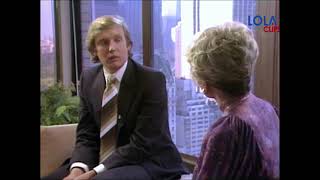 ONE MAN  1980 Interview of Donald Trump with Rona Barrett  President of the United States [upl. by Ak774]