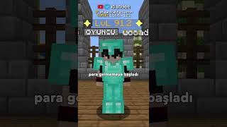 Minecraft Sunucusunda KAZMAMI KİRALADIM💛💎 [upl. by Atorod]