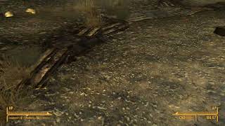 Fallout New Vegas The effects of 50 MG Explosive rounds [upl. by Willman]