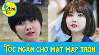 10 kiểu tóc ngắn cho mặt mập tròn hot nhất năm 2022 để bạn từ tin xuống tóc [upl. by Aniled]