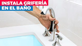 ¿Cómo instalar los artefactos y grifería en el baño [upl. by Pauli264]