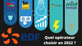 ELECTRICITE 2022  Quel fournisseur choisir [upl. by Eriuqs]