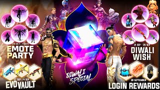 Diwali Event Special New Events🤯  Free Fire New Event  Ff New Event Today  Upcoming new event ff [upl. by Fellows]