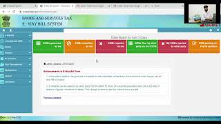 HOW TO GENERATE E WAY BILL  FULL DETAILS IN MALAYALAM [upl. by Stan]