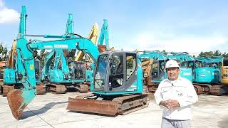 KOBELCO SK75SR3 YT07 นำเข้าทั้งคัน [upl. by Pinebrook]