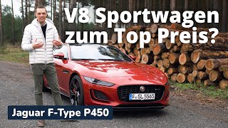 Jaguar FType P450 2023 Test  Wie emotional ist die Raubkatze noch [upl. by Gorlicki375]