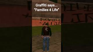 Cemetery Secret in GTA San Andreas  Ghost Graffiti [upl. by Hunter]