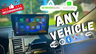 CarPlayAndroid Auto Touch Screen Upgrade  InstallReview [upl. by Fabrianna]