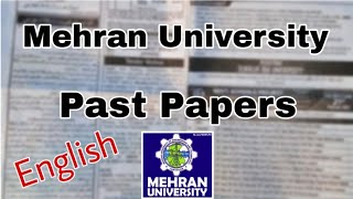 Mehran University Past PapersMuet Entry Test Past Papers [upl. by Ihana]