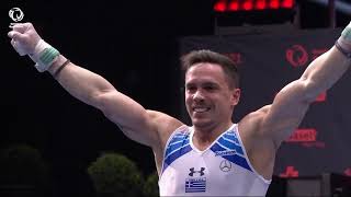 Eleftherios PETROUNIAS GRE  2021 European Champion rings [upl. by Amargo]