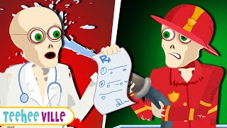 Skeleton Profession Song  Vidéos dapprentissage pour les enfants  Chansons de squelette [upl. by Obaza]