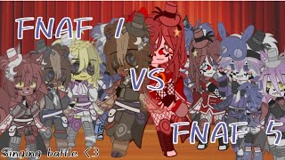 FNAF 1 vs SL  singing battle Devil Coralittle lazySister location vs originalsCheck desc [upl. by Boeschen204]