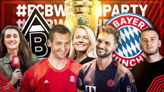 FC Bayern Watchparty gegen Borussia Mönchengladbach  DFBPokal [upl. by Olram]