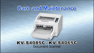 Panasonic Document Scanner KVS4085C Cleaning Video [upl. by Annairoc]