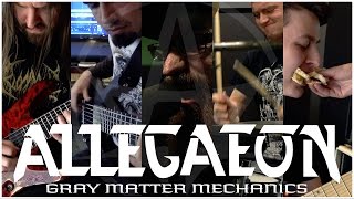 Allegaeon  Gray Matter Mechanics FULL BAND PLAY THROUGH [upl. by Emerald]