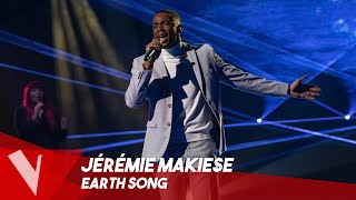 Michael Jackson – Earth Song ● Jérémie Makiese  Finale  The Voice Belgique Saison 9 [upl. by Glovsky]