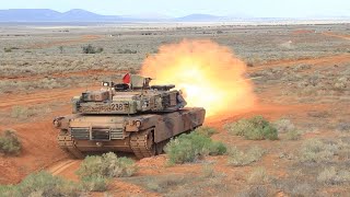 Australian Army M1A1 Abrams  Live Fire Compilation [upl. by Ralina475]