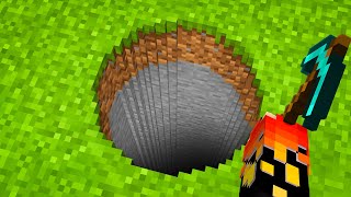 i Found Mysterious Hole In MINECRAFT [upl. by Nyrret]