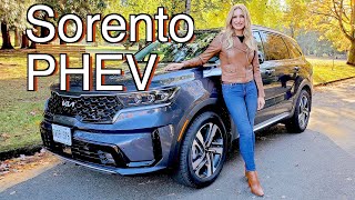 2022 Kia Sorento PHEV review  The 3row plugin hybrid [upl. by Adnicul]