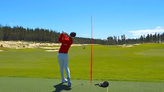 Satisfying Driving Range Session  ASMR Golf [upl. by Llenrahs]