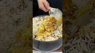 Chicken Biryani ASMR Cooking  shorts food cooking asmr streetfood biryani indianasmrworld [upl. by Roxy]