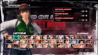 Dead Or Alive 5 Arcade Playthrough 33 Hitomi [upl. by Enyamart851]