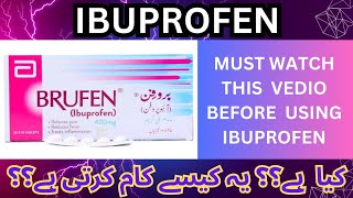 Brufen Ibuprofen 400MG Uses amp Side Effects In Urdu Hindi  Ibuprofen  Brufen Tablet  Fever Pain [upl. by Atnom436]