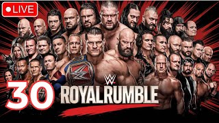 30 Men’s Royal Rumble Match WWE Royal Rumble 2024 [upl. by Gardner]