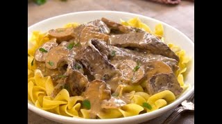 Easy Beef Stroganoff [upl. by Trill]