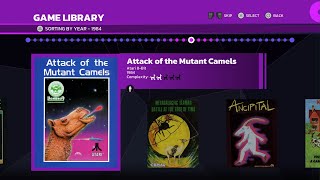 Llamasoft The Jeff Minter Story Gameplay 💊 PS5  Historic compilation [upl. by Dovev262]