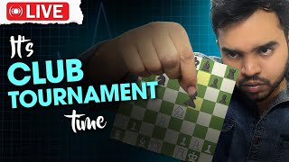 🔴LIVE Club Tournament  Telugu Chess Streaming [upl. by Gnoz]