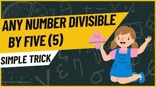 Divisible By ‘5’ simple trick 2 seconds solve [upl. by Yadnus]