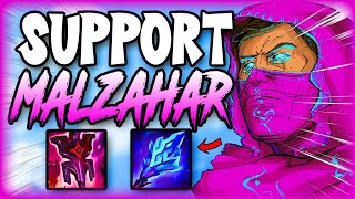 HOW TO PLAY MALZAHAR SUPPORT MANDATE MALZAHAR IS OP  Malzahar Guide S11  League Of Legends [upl. by Grous]