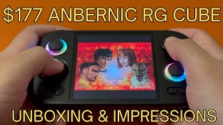 177 Anbernic RG CUBE with Carry Case  Unboxing amp Impressions  July 2024 whattmeter anbernic [upl. by Assiruam]