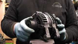 Ford FocusCMAX and Volvo S40 Alternator repair Rectifier change [upl. by Rehpotsihc]