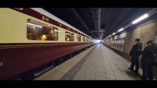 1 tone WCR 57601 amp 57313 on the Northern belle Arriving at Manchester Victoria [upl. by Asek]