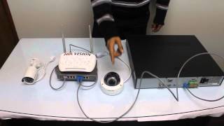 Instalacion y Configuracion de sistema Video vigilancia IP HIKVISION [upl. by Hesper24]