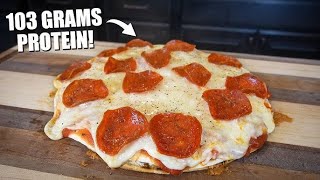 Stuffed Crust Pizza High Protein  Low Carb [upl. by Corbett]