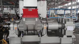 Kneader machine for EVA foam Rubber mixing [upl. by Anneg]