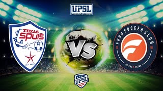 Texas Spurs vs Foro SC [upl. by Ogir]