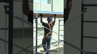 Competent Person  Scaffold Safety  How Do You Assemble Scaffolding Planks Safely shorts [upl. by Coy]