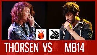 THORSEN vs MB14  Grand Beatbox LOOPSTATION Battle 2016  SEMI FINAL [upl. by Noiztneb410]