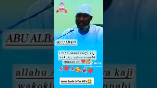 WAKOKIN YABON ANNABI SUNNAH CE DAGA SHEIKH ALBANI ZARIA [upl. by Wilinski]