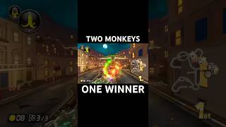 donkey kong destroys funky kong in mario kart mario mariokart mk8dx nintendo [upl. by Oedama278]