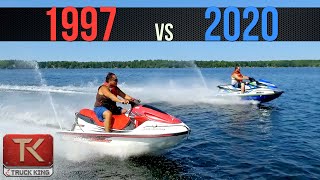 Is a Used Yamaha Waverunner Better Than a New One 1997 Waverunner GP1200 VS 2020 GP1800R HO [upl. by Guyer]