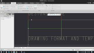 CREO PARAMETRIC DRAWING PARAMETER CREATION WITH FORMAT TEMPLATE creo [upl. by Ahseel250]